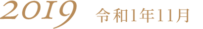 2019令和1年11月