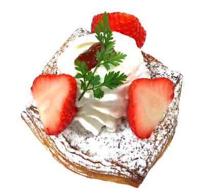 いちごのデニッシュ