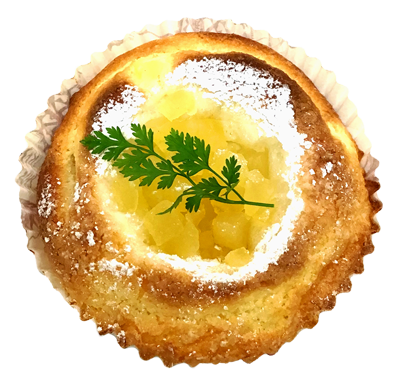 りんごとホワイトチョコクリーム