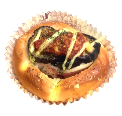 茄子とベーコンのアラビアータ