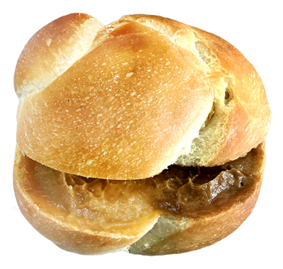 塩バターキャラメルベーグル