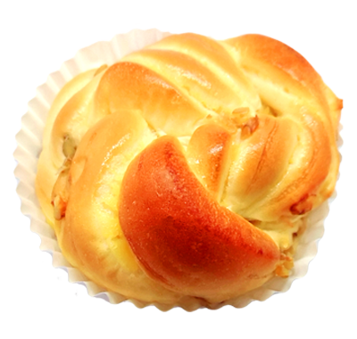 バター風味のクルミパン