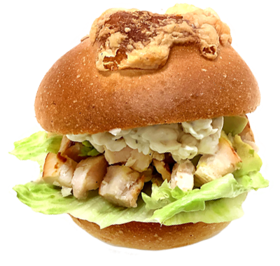 アボカドチキンベーグル