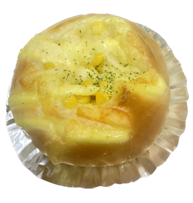 たっぷり！</br>粒コーンクリームパン