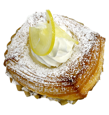 レモンの</br>レアチーズデニッシュ