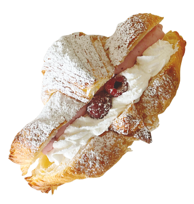クロワッサンサンド</br>クランベリーホイップ