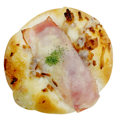 オニオン香る</br>ベーコンチーズ