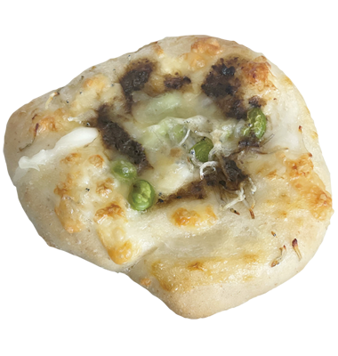 シラスとアンチョビのピザ