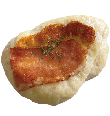 カラシ蓮根ベーコン